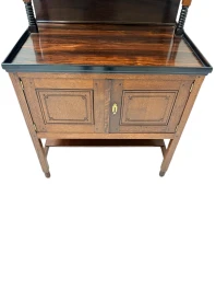 Arts & Crafts Cupboard by Jac. van den Bosch for 't Binnenhuis, 1900s